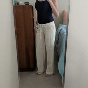 New linen pants